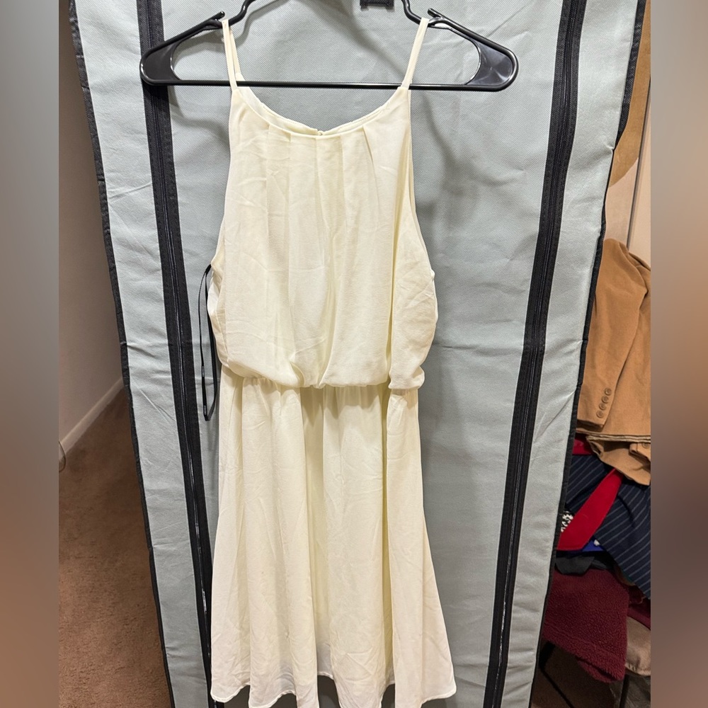 White Casual Dress